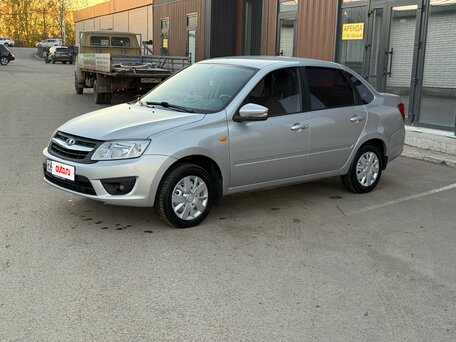 2015 Lada (ВАЗ) Granta I, серебристый, 520000 рублей, вид 5