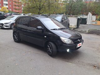 2008 Hyundai Getz I Рестайлинг, чёрный, 430000 рублей, вид 2