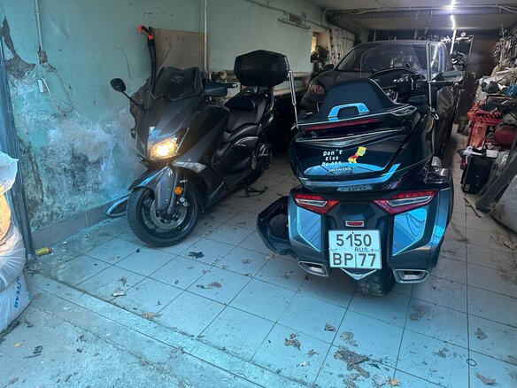 2014 Yamaha TMAX, серебристый, 680000 рублей - вид 8