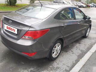 2014 Hyundai Solaris I Рестайлинг, серый, 870000 рублей, вид 3