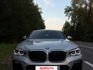 2019 BMW X4 30i II (G02), серебристый, 3380000 рублей, вид 1