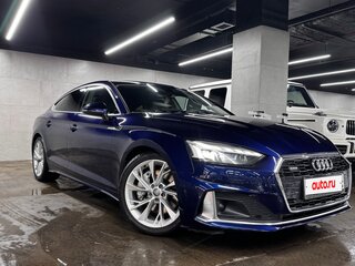 2020 Audi A5 Sportback 45 TFSI II (F5) Рестайлинг, синий, 3350000 рублей, вид 5