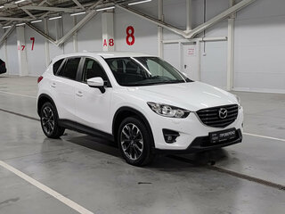 2016 Mazda CX-5 I Рестайлинг, белый, 2099000 рублей, вид 3