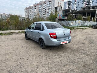 2013 Lada (ВАЗ) Granta I, голубой, 272000 рублей, вид 4