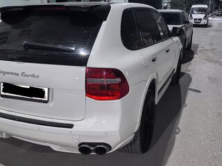 2008 Porsche Cayenne Turbo I Рестайлинг (957), белый, 1050000 рублей, вид 3