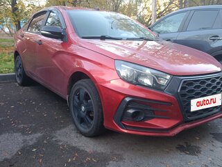 2016 Lada (ВАЗ) Vesta I, красный, 675000 рублей, вид 1