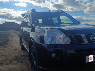 2008 Nissan X-Trail II, чёрный, 1150000 рублей, вид 4