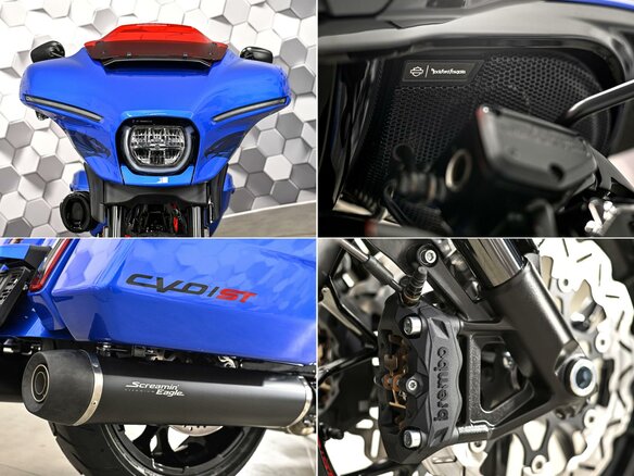2026 Harley-Davidson CVO Street Glide ST, синий, 5599000 рублей - вид 9