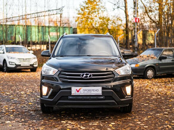 2016 Hyundai Creta I, чёрный, 1520000 рублей - вид 2