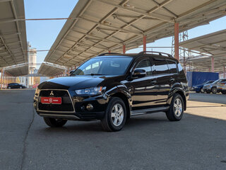 2011 Mitsubishi Outlander II Рестайлинг, чёрный, 1594900 рублей, вид 4