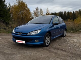 2006 Peugeot 206, синий, 380000 рублей, вид 1