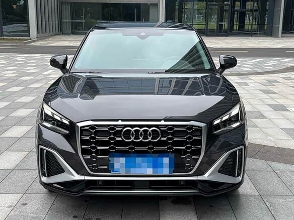 2021 Audi Q2 35 TFSI I Рестайлинг, синий - вид 1