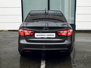 2012 Kia Rio III, серый, 735000 рублей, вид 4