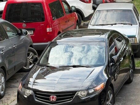 2008 Honda Accord VIII, чёрный, 1100000 рублей, вид 5