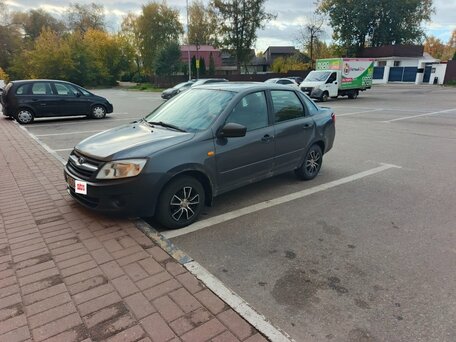 2015 Lada (ВАЗ) Granta I, серый, 255000 рублей, вид 1