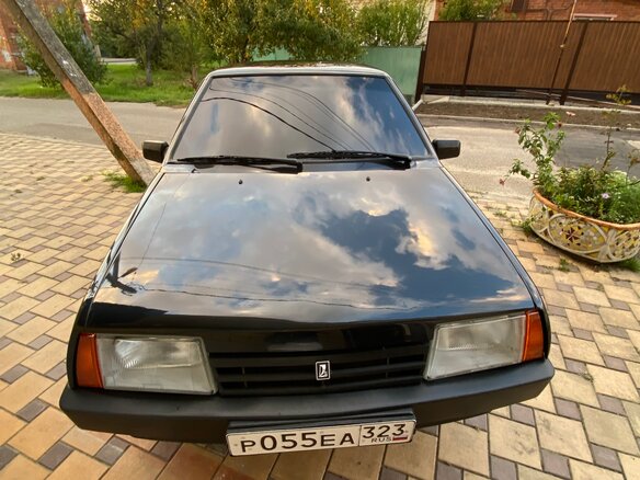 2007 Lada (ВАЗ) 21099, чёрный - вид 6