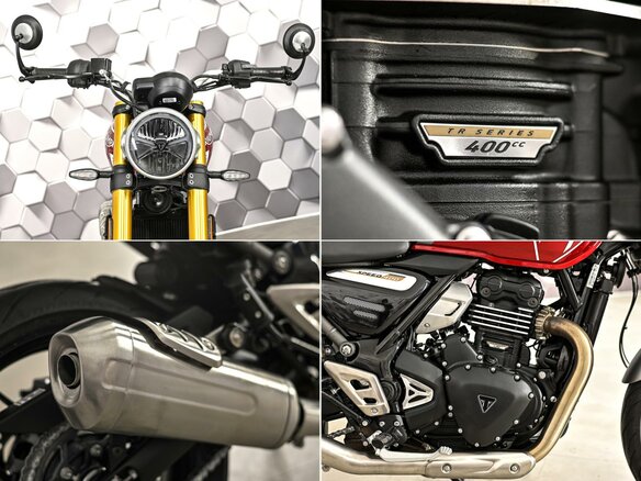 2023 Triumph Speed 400, красный, 625000 рублей - вид 9