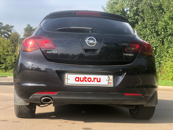 2010 Opel Astra J, чёрный, 675000 рублей - вид 7