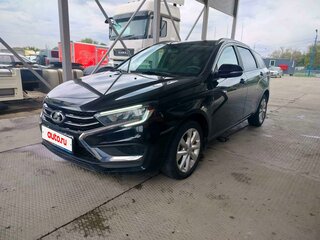 2024 Lada (ВАЗ) Vesta SW I Рестайлинг (NG), чёрный, 1032300 рублей, вид 2