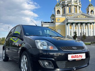 2007 Ford Fiesta Mk5, чёрный, 440000 рублей, вид 2