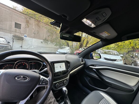 2021 Lada (ВАЗ) Vesta SW I, синий, 1300000 рублей - вид 6