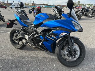 2018 Kawasaki Ninja 650, синий, 750000 рублей, вид 4