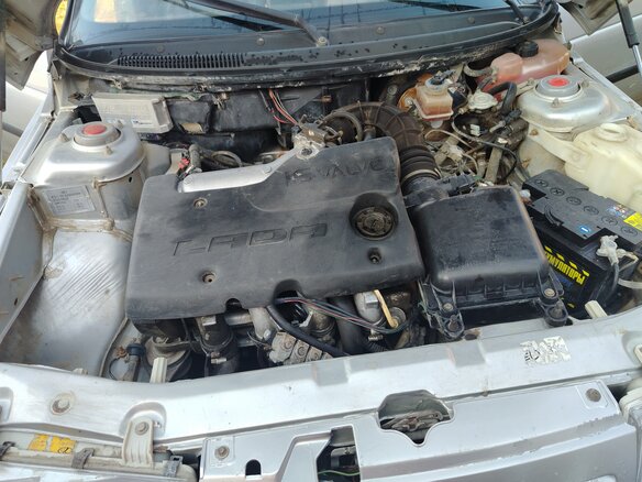2003 Lada (ВАЗ) 2110, серебристый, 170000 рублей - вид 9