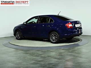 2015 Skoda Rapid I, синий, 697000 рублей, вид 4