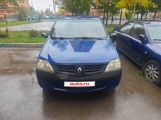 2007 Renault Logan I, синий, 245000 рублей, вид 1