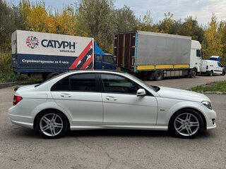 2011 Mercedes-Benz C-Класс 180 BlueEFFICIENCY III (W204) Рестайлинг, белый, 1450000 рублей, вид 2