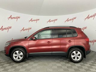 2014 Volkswagen Tiguan I Рестайлинг, красный, 1095000 рублей, вид 2