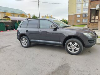 2008 Volkswagen Touareg I Рестайлинг, коричневый, 1270000 рублей, вид 2