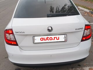 2019 Skoda Rapid I Рестайлинг, белый, 1050000 рублей, вид 4