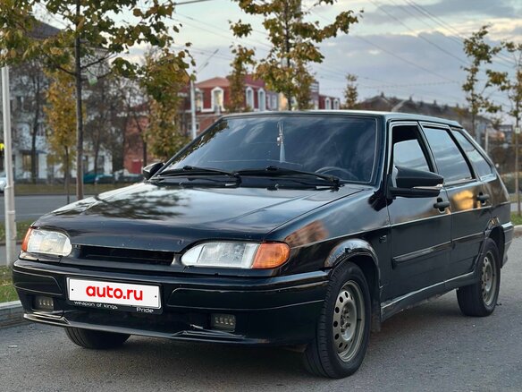 2008 Lada (ВАЗ) 2114, чёрный, 130000 рублей