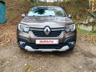 2020 Renault Logan Stepway II Рестайлинг, коричневый, 1180000 рублей, вид 3