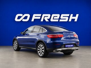 2018 Mercedes-Benz GLC Coupe 220 d I (C253), синий, 3549046 рублей, вид 2