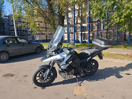 2020 Suzuki V-Strom DL 1050, белый, 1150000 рублей, вид 2