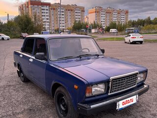 2005 Lada (ВАЗ) 2107, синий, 115000 рублей, вид 4