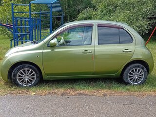 2002 Nissan March III (K12), зелёный, 290000 рублей, вид 3