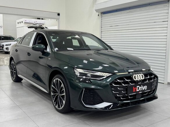 2026 Audi A3L 35 TFSI IV (8Y) Рестайлинг, зелёный, 4049000 рублей - вид 2