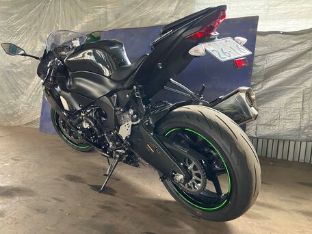 2019 Kawasaki ZX-6 Ninja, чёрный, 1177000 рублей, вид 4