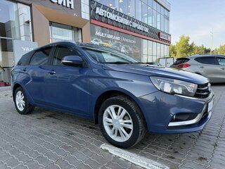2019 Lada (ВАЗ) Vesta SW I, синий, 841027 рублей, вид 5
