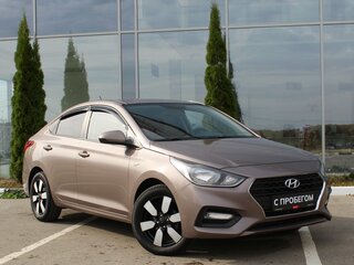 2019 Hyundai Solaris II, коричневый, 1340000 рублей, вид 3