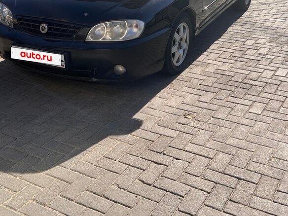 2008 Kia Spectra I Рестайлинг 2, чёрный, 240000 рублей