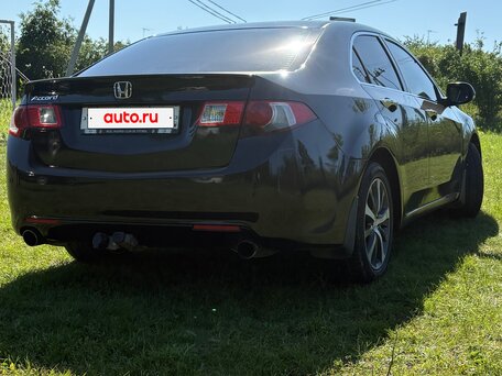 2008 Honda Accord VIII, чёрный, 1100000 рублей, вид 4