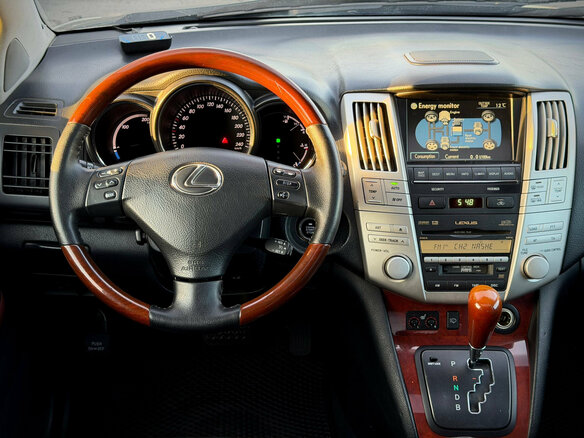 2007 Lexus RX 400h II Рестайлинг, чёрный, 1380000 рублей - вид 13