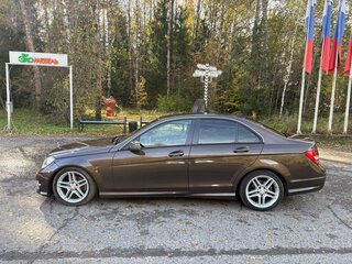 2012 Mercedes-Benz C-Класс 180 III (W204) Рестайлинг, коричневый, 1430000 рублей, вид 4