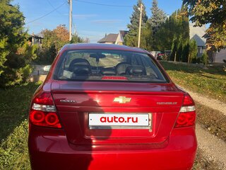 2010 Chevrolet Aveo I Рестайлинг, красный, 485000 рублей, вид 5