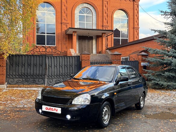 2008 Lada (ВАЗ) Priora I, зелёный, 229000 рублей - вид 1
