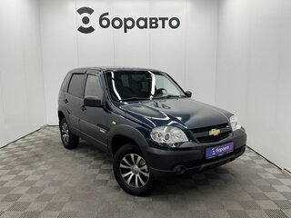 2014 Chevrolet Niva I Рестайлинг, синий, 572000 рублей, вид 2